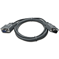 APC UPS Simple Signaling Cable - DB-9 Male - DB-9 Female - 6ft - Gray 1 thumbnail image
