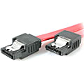 StarTech.com 6in Latching SATA Cable - SATA - SATA - 6 - Red 1 thumbnail image