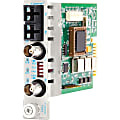 Omnitron iConverter T3/E3 Fiber Media Converter Coaxial SC Single-Mode 60km - 1 x T3/E3/DS-3; 1 x SC Single-mode; Internal Module; Lifetime Warranty