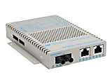 Omnitron OmniConverter FPoE/SL - Fiber media converter - 100Mb LAN - 10Base-T, 100Base-FX, 100Base-TX - 9341121W 1 thumbnail image