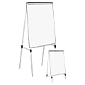 Universal® Adjustable Melamine Dry-Erase Whiteboard, 41" x 29", Aluminum Frame With Silver Finish 1 thumbnail image
