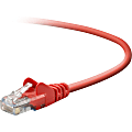 Belkin Cat5e Crossover Cable - RJ-45 Male Network - RJ-45 Male Network - 3ft - Red 1 thumbnail image