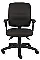 Boss Office Products Multi-Function Budget Task Chair, Black