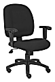 Boss Office Products Chenille Task Chair, Black 1 thumbnail image