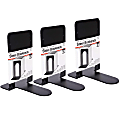 Charles Leonard Bookends, Black, Pack Of 3 Pairs 1 thumbnail image
