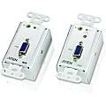 ATEN VGA Over Cat 5 Extender Wall Plate-TAA Compliant - 1 Input Device - 1 Output Device - 492.13 ft Range - 4 x Network (RJ-45) - 1 x VGA In - 1 x VGA Out - Full HD - 1920 x 1080 - Wall Mountable