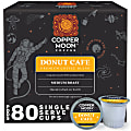 Copper Moon Single-Serve Coffee Pods for Keurig K-Cup Brewers, Medium Roast, Donut Café, 80 Count 1 thumbnail image