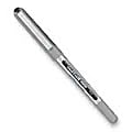 uni-ball® Vision™ Liquid Ink Rollerball Pen, Fine Point, 0.7 mm, Gray Barrel, Purple Ink 1 thumbnail image