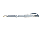 uni-ball® 207™ Impact™ Gel Pen, Bold Point, 1.0 mm, Clear Barrel, Silver Ink 1 thumbnail image