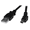 StarTech.com 1m Mini USB Cable - A to Up Angle Mini B 1 thumbnail image