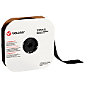 VELCRO® Brand Loop Tape, Strips, 4" x 75', Black 1 thumbnail image