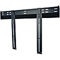 Peerless Slimline Universal Ultra-Thin Flat Wall Mount SUF660P - Mounting kit (wall plate, bracket adapter) - for flat panel - cold-rolled steel - high gloss black - screen size: 40"-80"