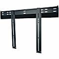 Peerless Slimline Universal Ultra-Thin Flat Wall Mount SUF660P - Mounting kit (wall plate, bracket adapter) - for flat panel - cold-rolled steel - high gloss black - screen size: 40"-80"