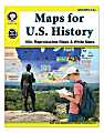 Mark Twain Media Maps For U.S. History, Grades 5-8