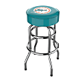 Imperial NFL Vintage Backless Swivel Bar Stool. Miami Dolphins 1 thumbnail image