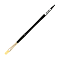 Winsor & Newton Artists' Oil Paint Brush, Size 7, Flat Bristle, Hog Hair, Black 1 thumbnail image