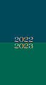 Willow Creek Press 2-Year Monthly Checkbook/Calendar, 3-1/2" x 6-1/2", Green/Blue, January 2022 To December 2023 1 thumbnail image