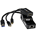 StarTech.com 3-in-1 Accessory Kit for Surface and Surface Pro 4 - mDP to HDMI or VGA - USB 3.0 to GbE