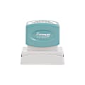 Custom ECO-GREEN Xstamper® Pre-Inked Notary Stamp, N11, 63% Recycled, 11/16" x 1 1-5/16" Impression 1 thumbnail image