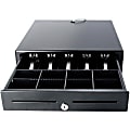 Wasp WCD-5000 Cash Drawer, 5 Bill, 8 Coin, 2 Media Slot, Metal, 4.3"H x 16.2"W x 16.3"D 1 thumbnail image