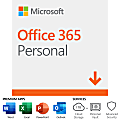 Office 365 Personal, For 1 PC/Mac®, 1 Year Subscription, Download