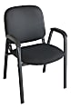 Realspace® Stacking Guest Chair, Black