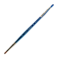 Winsor & Newton Cotman Watercolor Paint Brush 666, 1/8", One-Stroke Flat Bristle,Synthetic, Blue