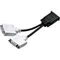 PNY DMS-59 to Dual DVI-I Cable Adapter - DMS-59 Male, DVI-I Male