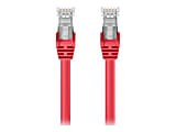 Belkin - Patch cable - RJ-45 (M) to RJ-45 (M) - 6 ft - UTP - CAT 5e - booted, snagless - red - for Omniview SMB 1x16, SMB 1x8; OmniView IP 5000HQ; OmniView SMB CAT5 KVM Switch