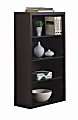 Monarch Specialties 48"H 3-Shelf Bookcase, Cappuccino