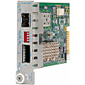 Omnitron iConverter XG+ - Media converter - SONET/SDH, 10 GigE, 10Gb Fibre Channel - XFP / SFP+ 1 thumbnail image