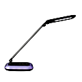 OttLite® Wellness Series® Glow LED Desk Lamp With Color Changing Base, Adjustable Height, 17"H, Black