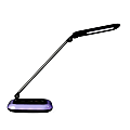 OttLite® Wellness Series® Glow LED Desk Lamp With Color Changing Base, Adjustable Height, 17"H, Black 1 thumbnail image