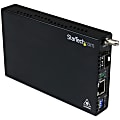 StarTech.com Gigabit Ethernet Fiber Media Converter with Open SFP Slot 1 thumbnail image