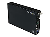 StarTech.com Gigabit Ethernet Fiber Media Converter with Open SFP Slot 1 thumbnail image