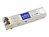 AddOn Cisco GLC-SX-MM Compatible SFP Transceiver - SFP (mini-GBIC) transceiver module - 1GbE - 1000Base-SX - LC multi-mode - up to 1800 ft - 850 nm - 1 thumbnail image