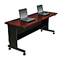 Balt® Agility Table, Rectangle, 72"H x 30"W, Mahogany 1 thumbnail image