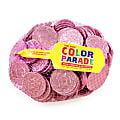 Fort Knox Milk Chocolate Coins, 1 Lb, Pink Foil