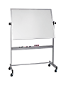 Balt® Best Rite® Magnetic Cork/Dry-Erase Reversible Whiteboard, 48" x 72", Aluminum Frame With Silver Finish 1 thumbnail image