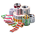 Zebra Label Paper 4 x 6in Direct Thermal Zebra Z-Perform 2000D 1 in core - 4" Width x 6" Length - 430/Roll - 1" Core - 6 / Carton - Yellow 1 thumbnail image