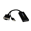 StarTech.com VGA to HDMI Adapter With USB Audio & Power