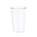 Dart® Ultra Clear™ PET Cups, 20 Oz, Clear, 50 Cups Per Bag, Carton Of 12 Bags