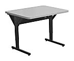 Balt® 36"W Brawny Table, Rectangular, Gray
