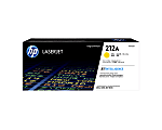 HP 212A Yellow Toner Cartridge, W2122A