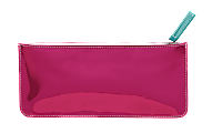 Divoga® Metallic Pop Pencil Pouch, Shiny Pink