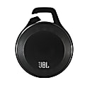 JBL Clip Ultra Portable Rechargeable Bluetooth Speaker With Carabiner and Microphone, Black