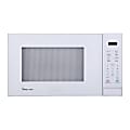 Magic Chef MC110MW 1.1 Cu. Ft. 1,000W Digital Touch Countertop Microwave, White 1 thumbnail image