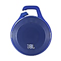 JBL Clip Ultra Portable Rechargeable Bluetooth Speaker With Caribener and Microphone, Blue