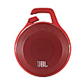 JBL Clip Ultra Portable Rechargeable Bluetooth Speaker With Carabiner and Microphone, Red 1 thumbnail image