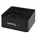 StarTech.com USB 3.0 / eSATA Dual Hard Drive Docking Station with UASP for 2.5/3.5in SATA SSD / HDD - SATA 6 Gbps 1 thumbnail image